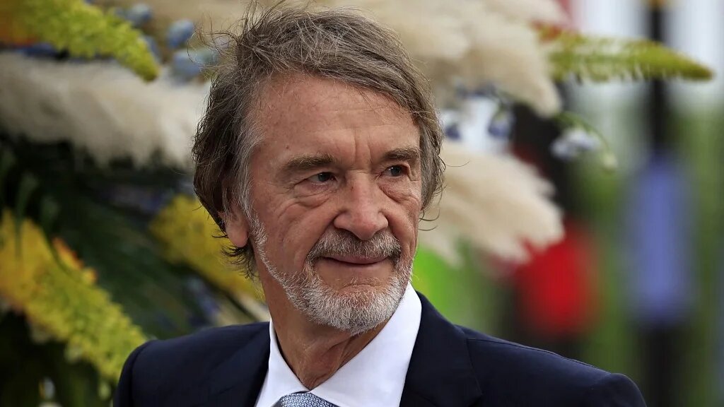 Jim Ratcliffe poses upon his arrival for the 73rd edition of the Red Cross Gala at the Casino in Monte Carlo on July 18, 2022. 