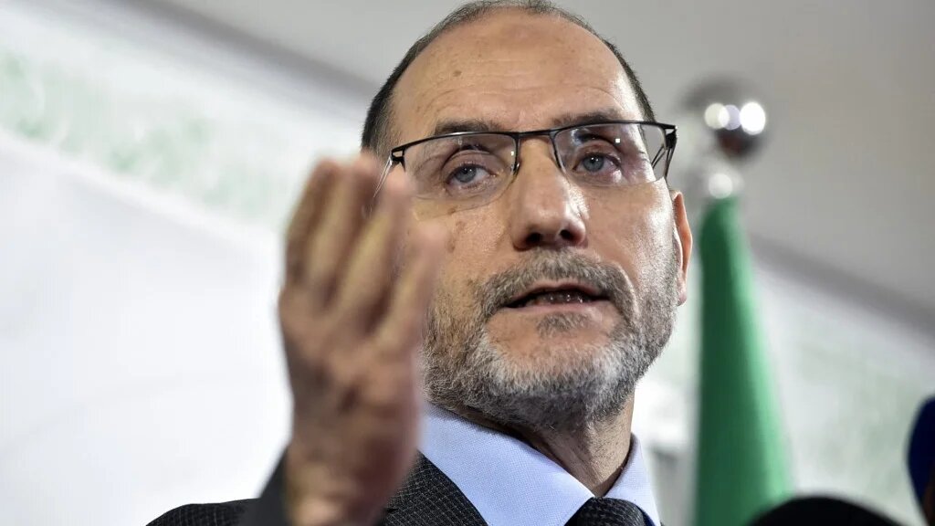 Abderrezak Makri, président du Mouvement de la société pour la paix (AFP/Ryad Kramdi) 