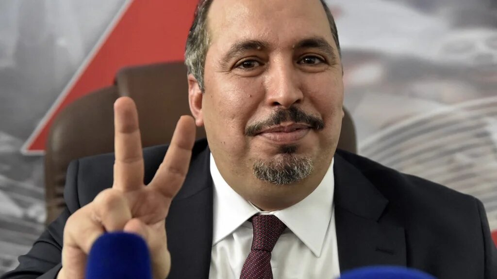 Abou El-Fadhl Baadji, secrétaire général du FLN, après la victoire du parti aux législatives de juin (AFP/Ryad Kramdi)