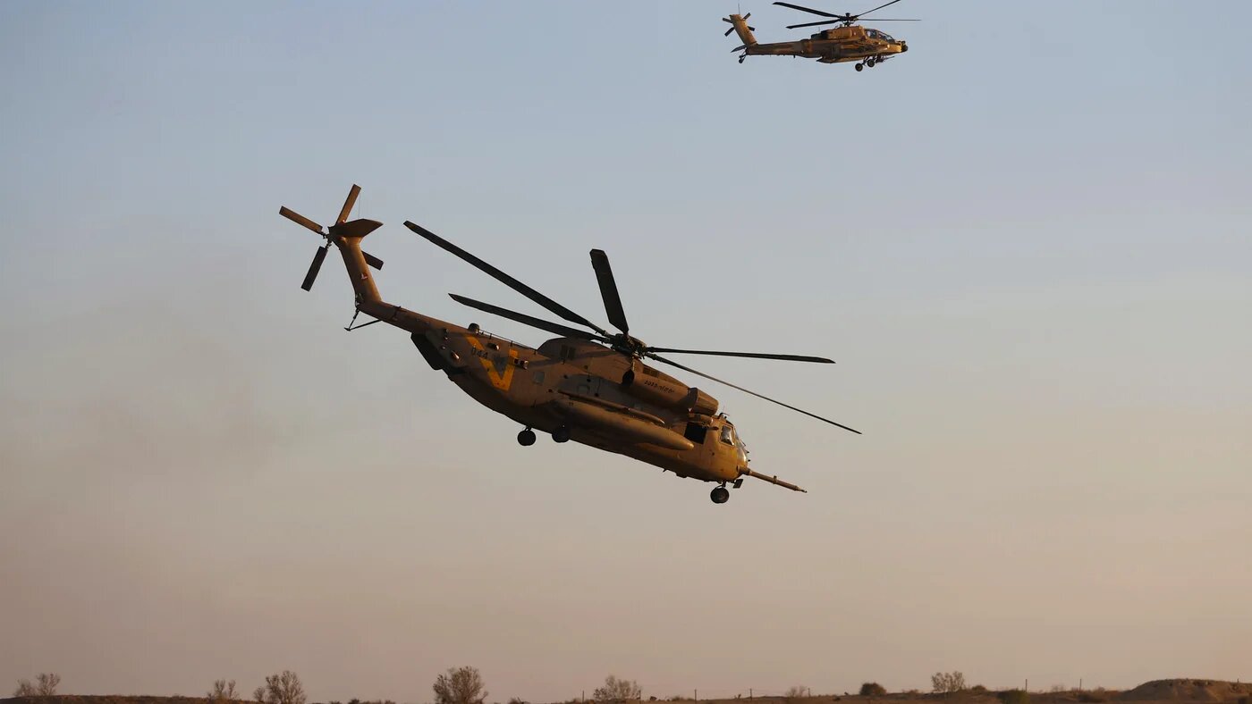 Israeli Sikorsky CH-53 Yasur 2025 helicopters