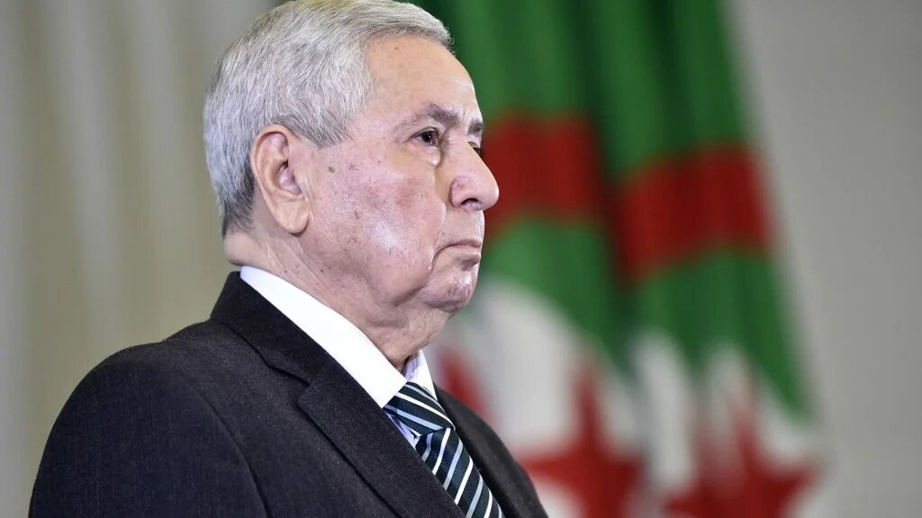 L’ex-président par intérim algérien, Abdelkader Bensalah, le 9 avril 2019 (AFP/Ryad Kramdi)