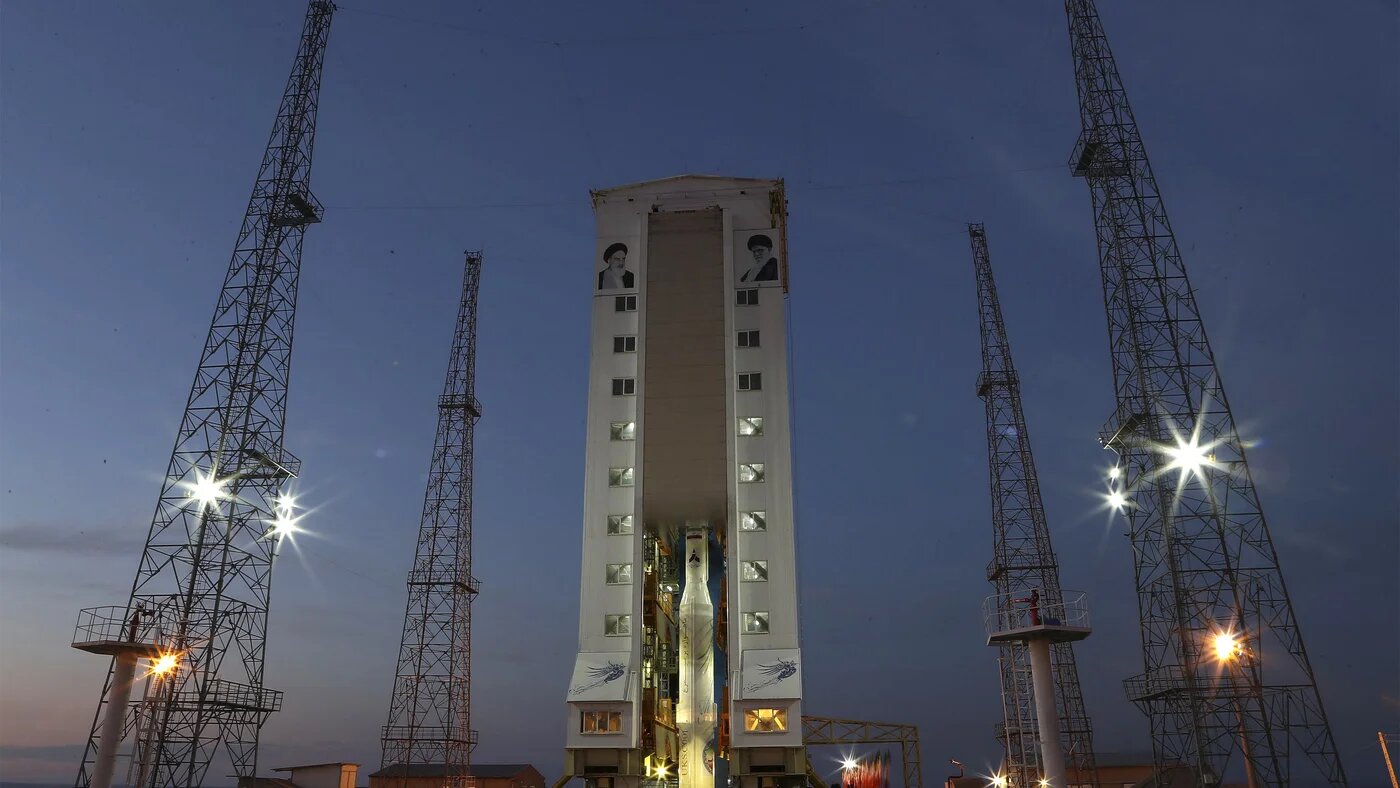 Iran satellite rocket