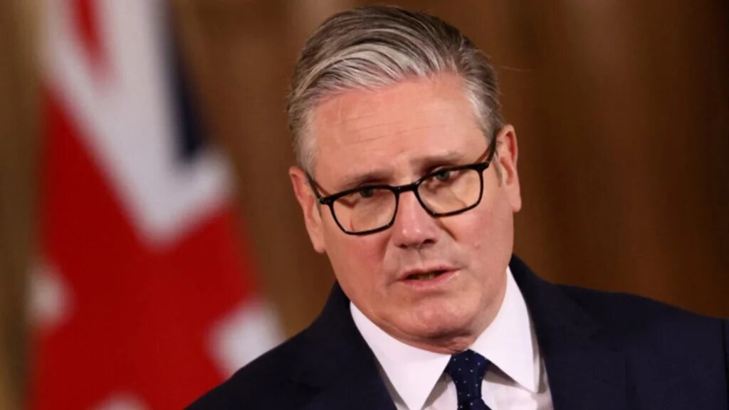 British Prime Minister Keir Starmer gives a statement at 10 Downing Street in central London on 30 April 2026, updating the public on the government’s response to the stabbing of two Jewish men the previous day (AFP)