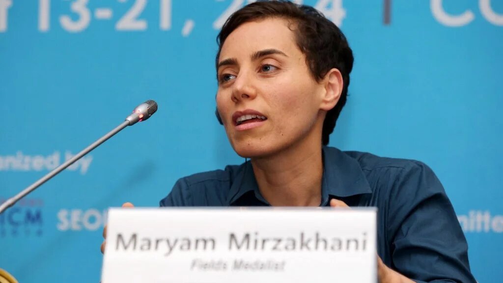 Maryam Mirzakhani, who became a full professor at Stanford, won the Fields Medal in 2014, the first Iranian to receive mathematics' equivalent of the Nobel (AFP)