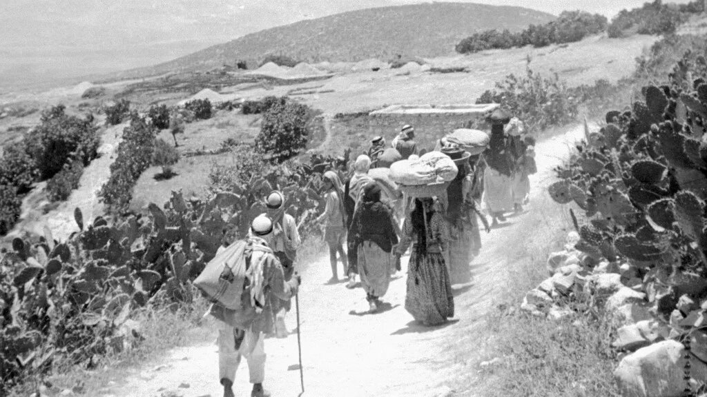 Plus de 760 000 Palestiniens ont été poussés à l’exode et près de 400 villages ont été rasés en 1948 (AFP)