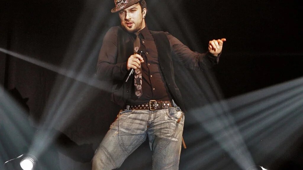 Le chanteur turc Tarkan lors d’un concert en 2007 (AFP/ ED OUDENARDEN)