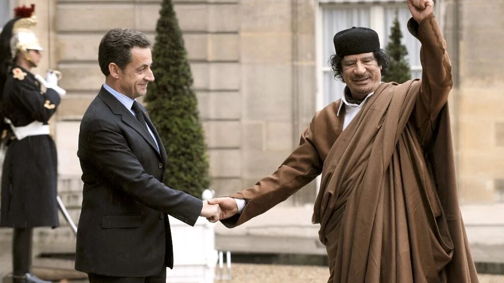 Amesys avait reconnu que le contrat avait été signé dans un contexte de « rapprochement diplomatique » avec la Libye sous la présidence de Nicolas Sarkozy (AFP/Eric Feferberg)