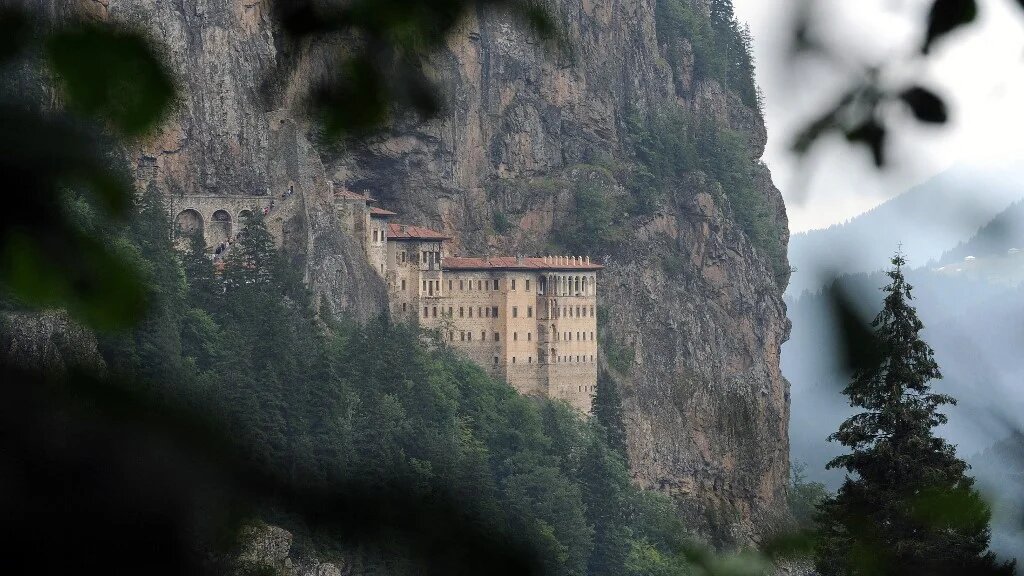 Vue du monastère de Sumela, dans la province de Trabzon, dans le nord-est de la Turquie (AFP/photo d’archives)