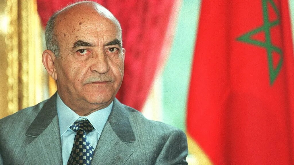 L’ex-Premier ministre marocain, Abderrahman Youssoufi le 2 octobre 1998 à l'hôtel de Matignon à Paris (AFP)