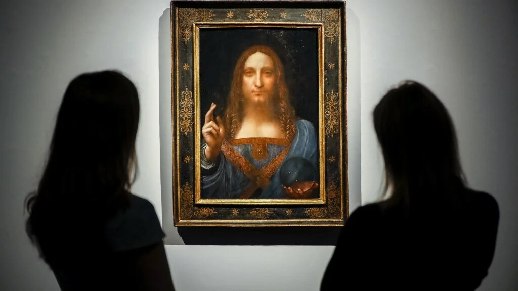 Le tableau polémique Sauveur du monde serait l’œuvre d’un des assistants de Léonard de Vinci (AFP)