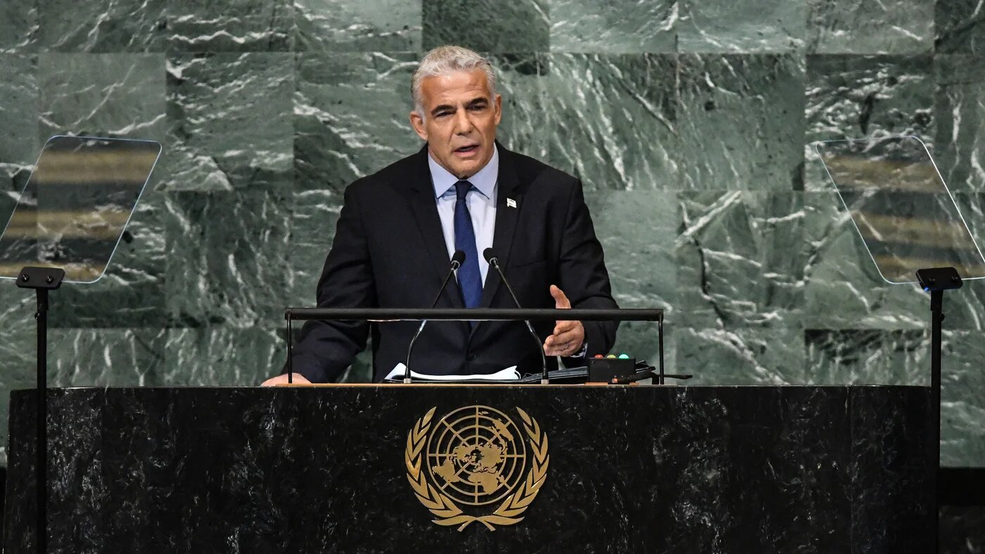 Israeli Prime Minister Yair Lapid