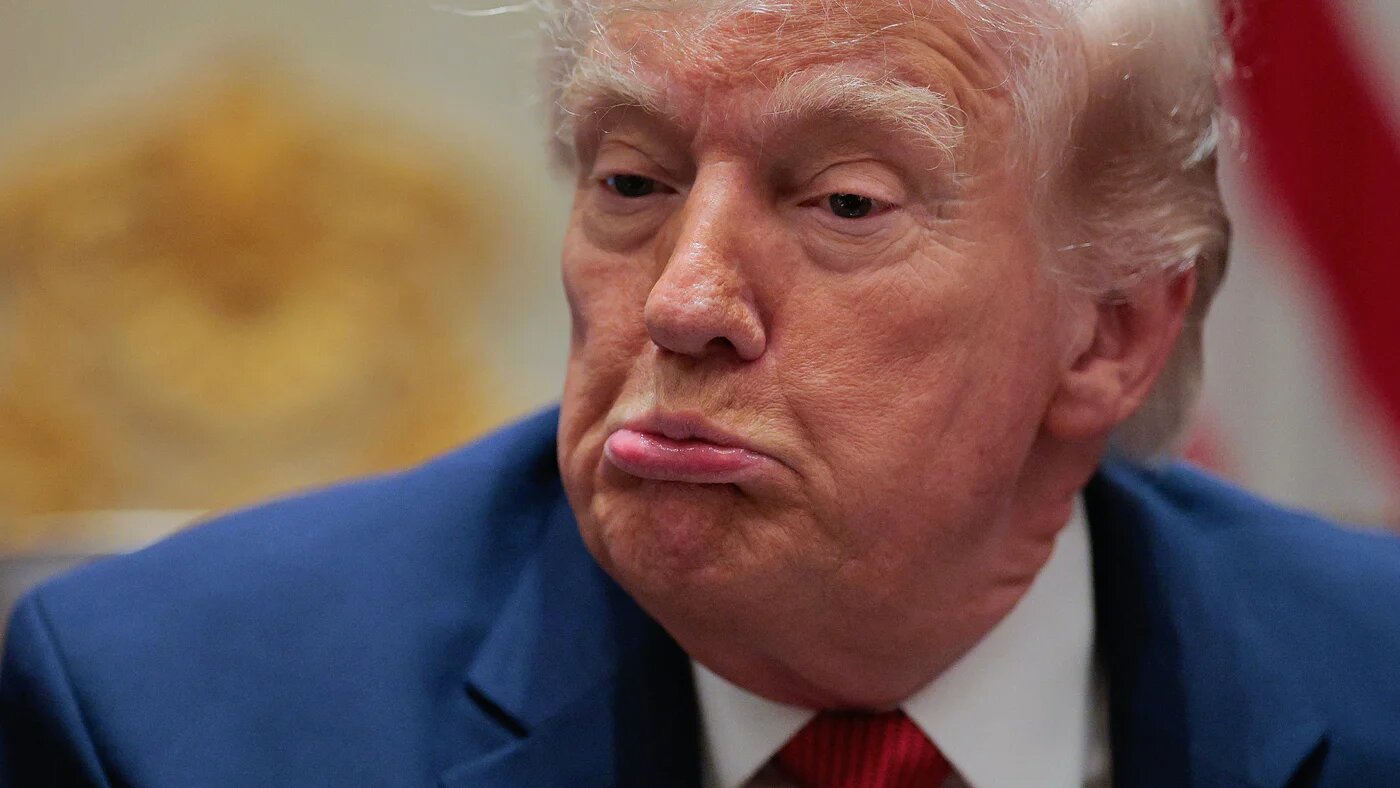 US President Donald Trump speaks during a cabinet meeting at the White House in Washington, DC, on 26 March 2026, weeks after the United States and Israel began attacks on Iran (Chip Somodevilla/AFP)