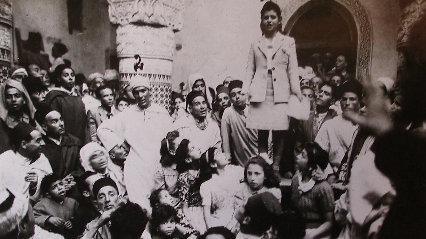 Le cliché, qui a fini dans des cartons rapatriés en France après l’indépendance du Maroc, avait été confié des décennies plus tard aux archives (avec l’aimable autorisation d’Ali Lmrabet)