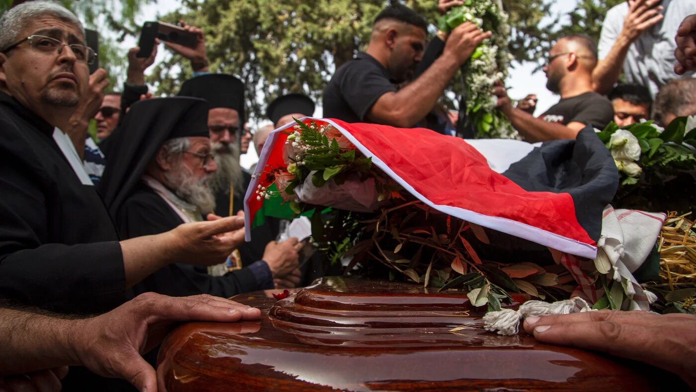 Shireen Abu Akleh funeral