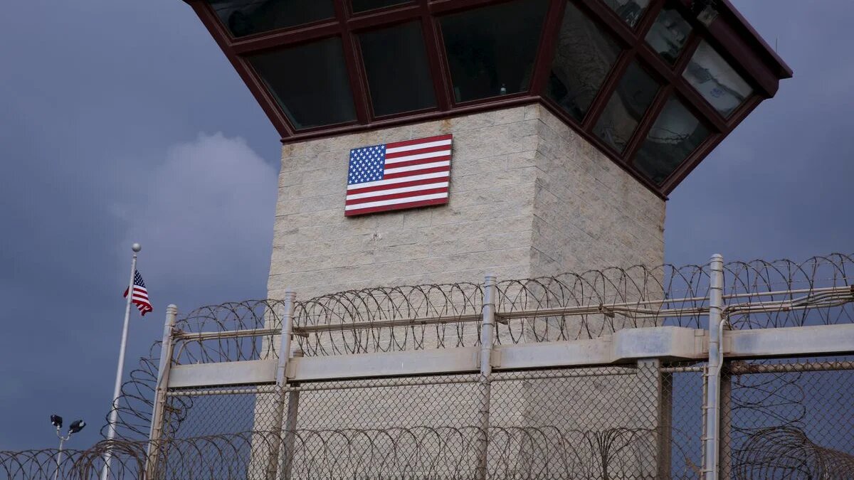 There are still around 35 people detained at Guantanamo Bay, where Saifullah Paracha was held for 17 years without charge (Reuters)