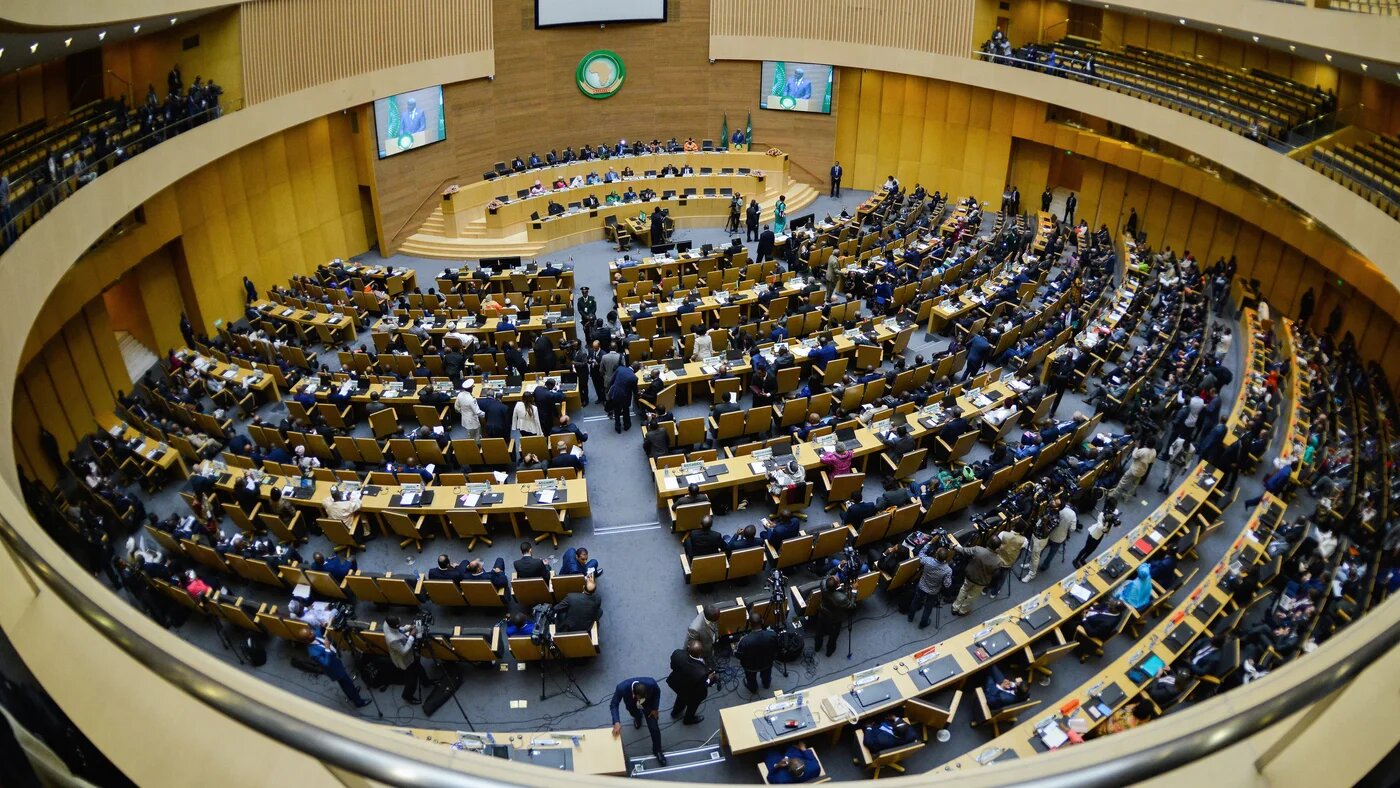 the African Union in Addis Ababa, Ethiopia