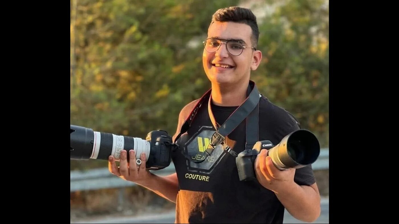 Ahmad Hatem Khdeirat, 22, was arrested on 23 May, 2025 and held in Negev Prison for most of his detention (X)