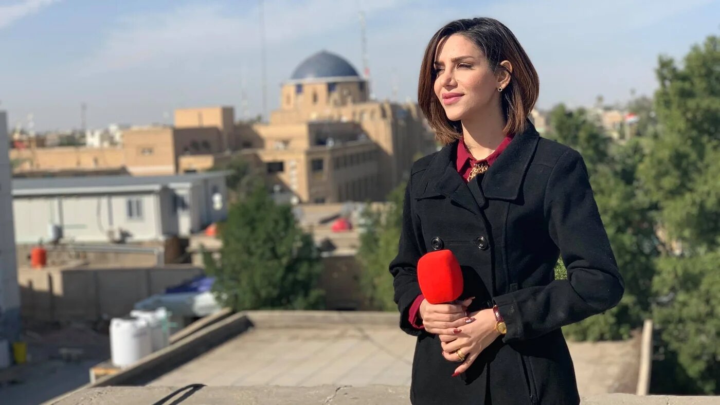 Iraqi journalist Arwa Hazim Al-Amiri