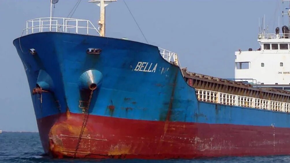 The Bella oil tanker 