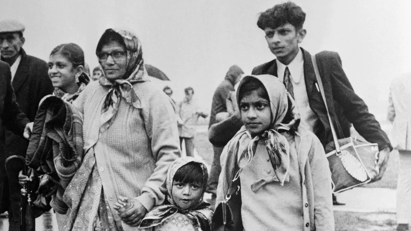 East African Asian refugees arrived in the UK just weeks after Uganda's Idi Amin announced their expulsion (AFP/Marine Ledoux)