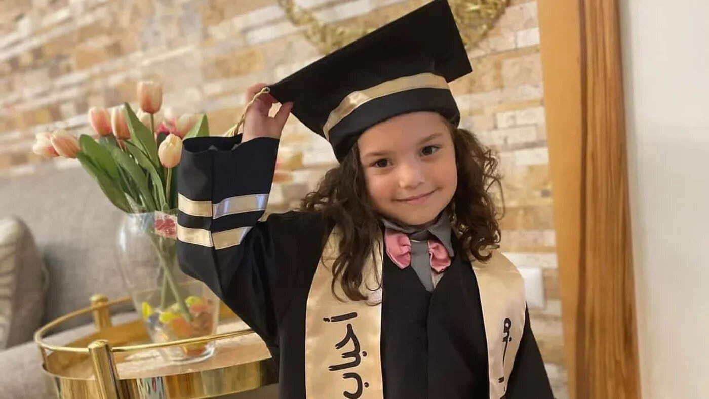 Hind Rajab, five, was found dead in February 2024 alongside six members of her family and two paramedics (Screengrab/X)
