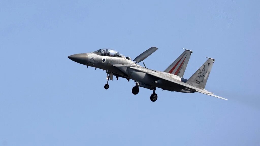 An Israeli fighter jet pictured in September 2024 (Gil Cohen-Magen/AFP)