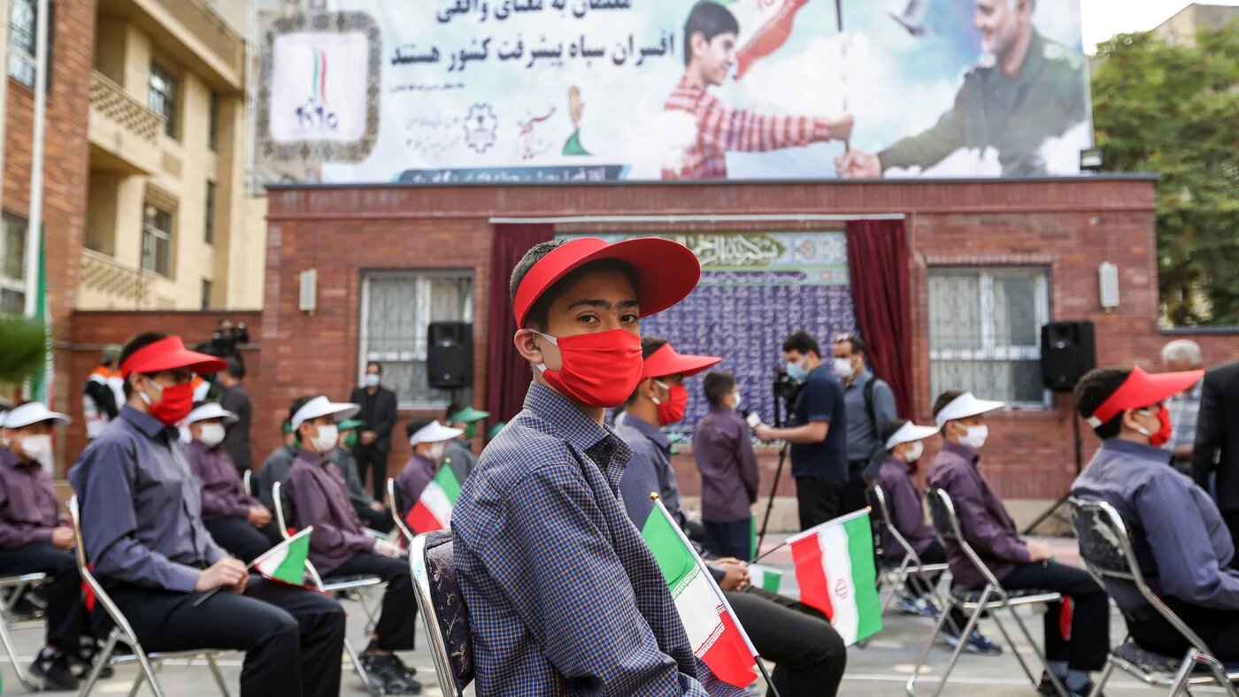 Iran schools reopening AFP