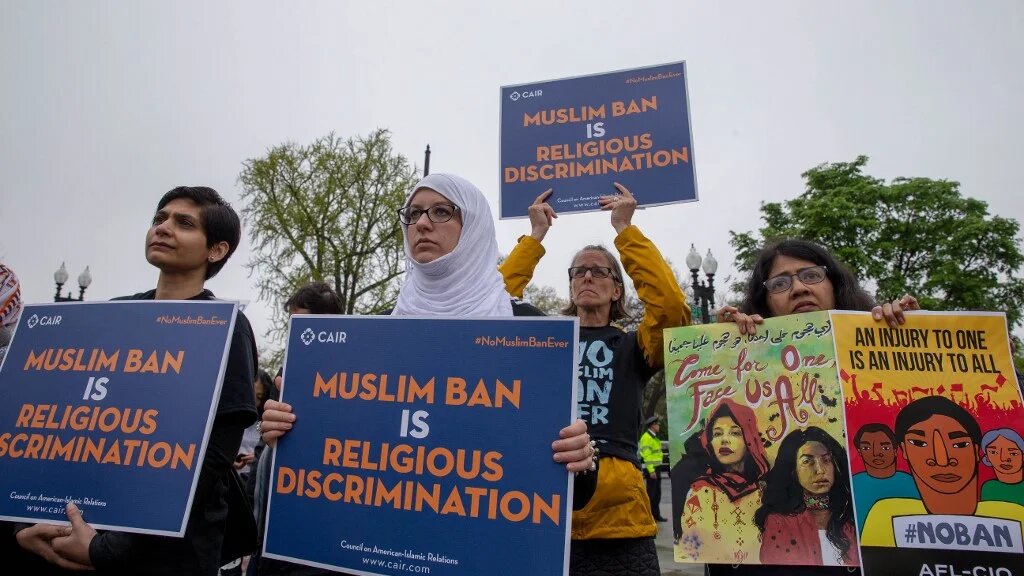 President Joe Biden overturned Donald Trump's travel ban of mostly Muslim-majority and African countries, calling it "a stain on our national conscience".