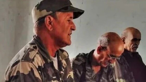 Addah al-Bendir, au premier plan, un spécialiste du génie militaire, selon le témoignage d’un ancien officier du Polisario (Twitter)