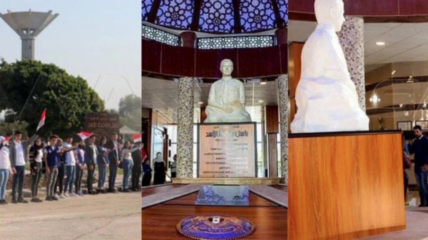 Le nouveau musée aurait coûté des millions de dollars au régime syrien (capture d’écran/Twitter)