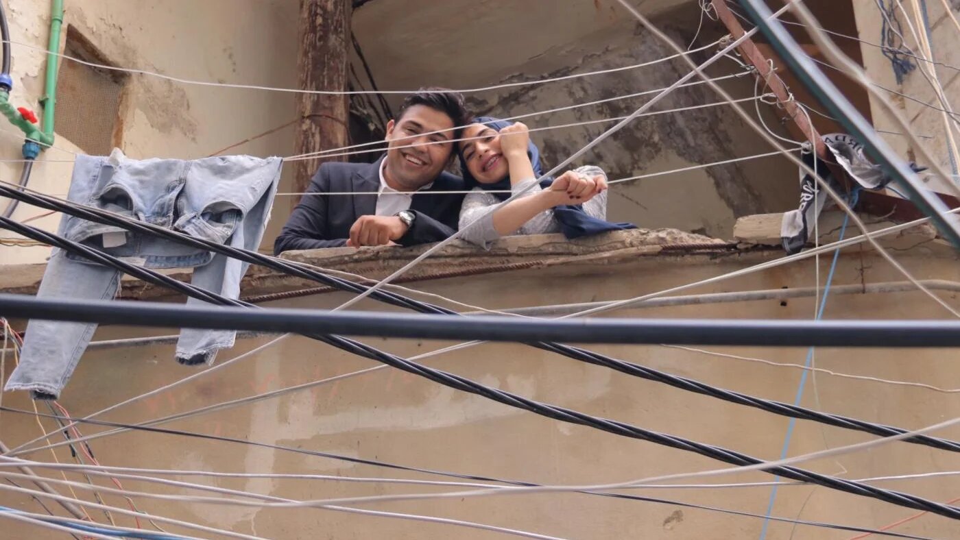 Rayan Sokkar et son fiancé Samih Mahmoud (Photo fournie/Omar Ahmad)