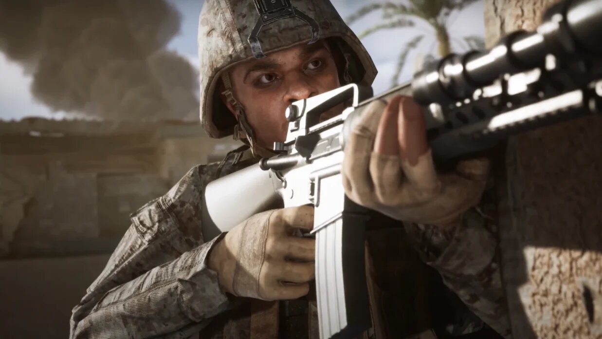 Image tirée de la bande-annonce de Six Days in Fallujah, dont la sortie est prévue cette année (capture d’écran)