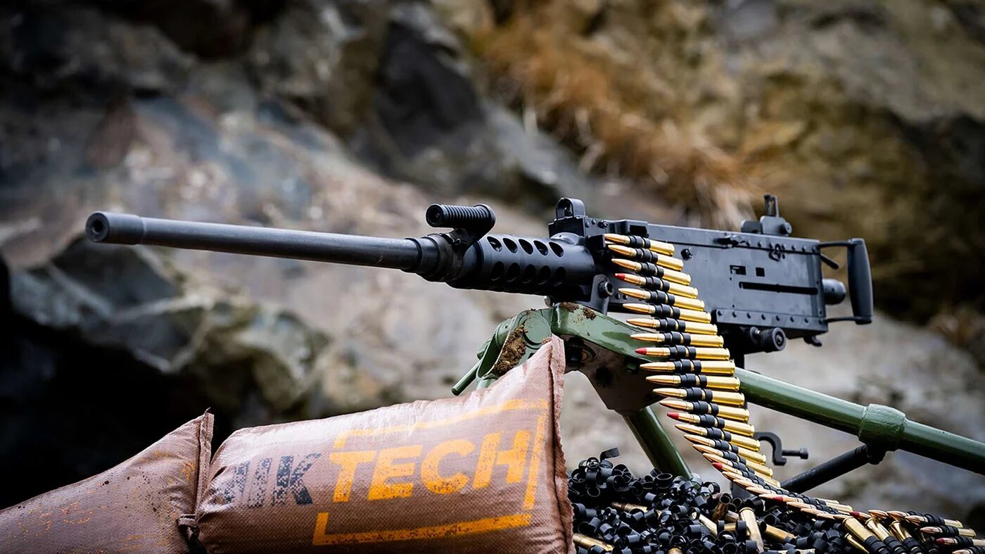 A Canik M2 QCB model heavy machine gun produced in Turkey (Screen grab/Canik)