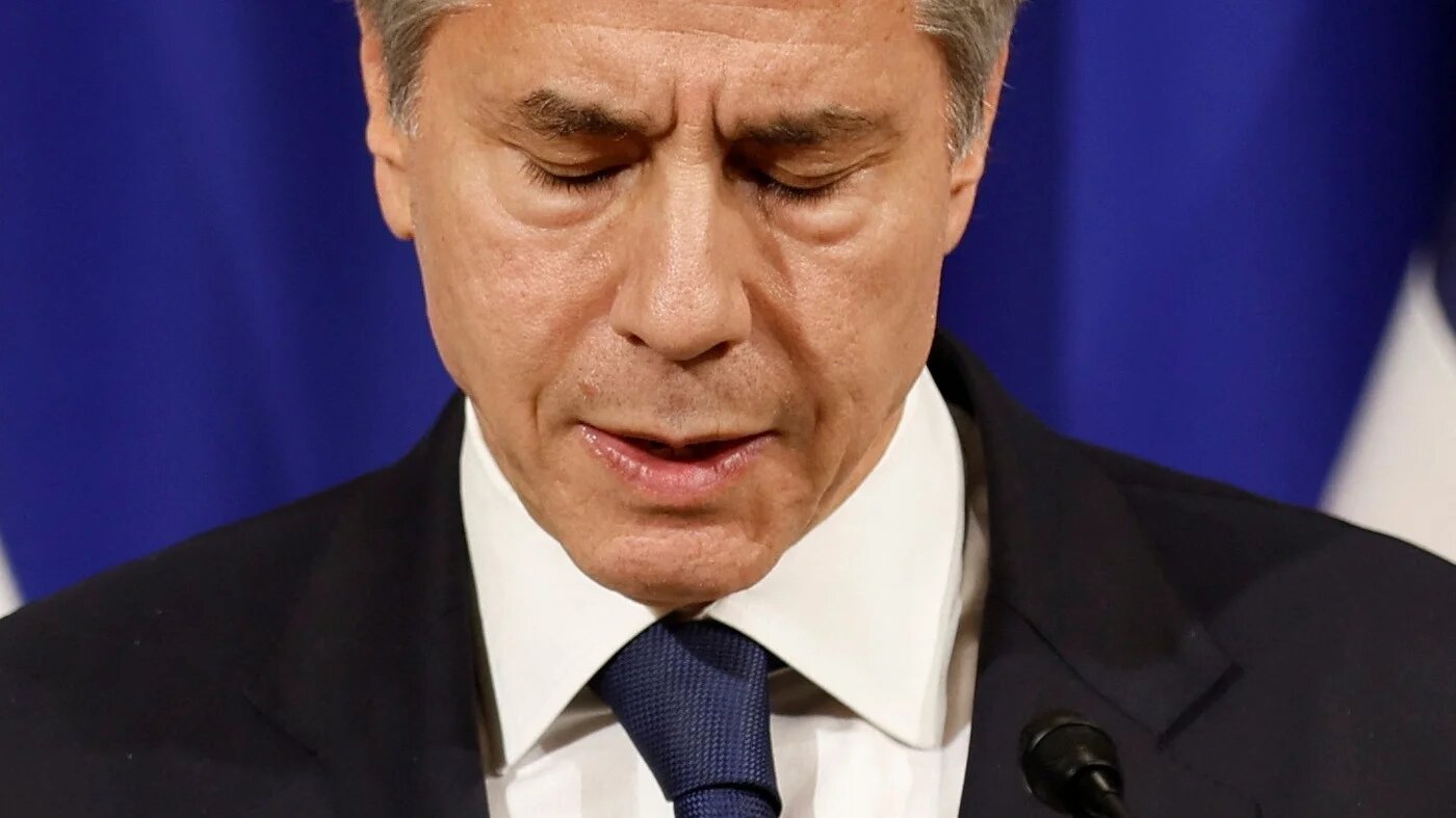 Le secrétaire d’État américain Antony Blinken, le 8 novembre 2023 (Reuters)