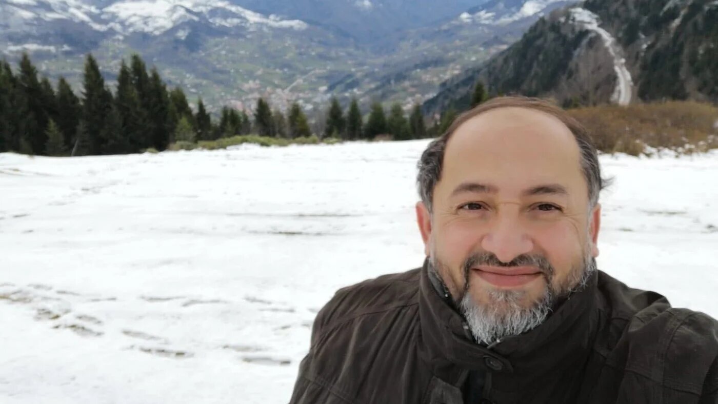 Khalaf al-Romaithi had lived in exile in Turkey, where he is pictured in a recent photo shared with friends, since 2012 (Supplied)
