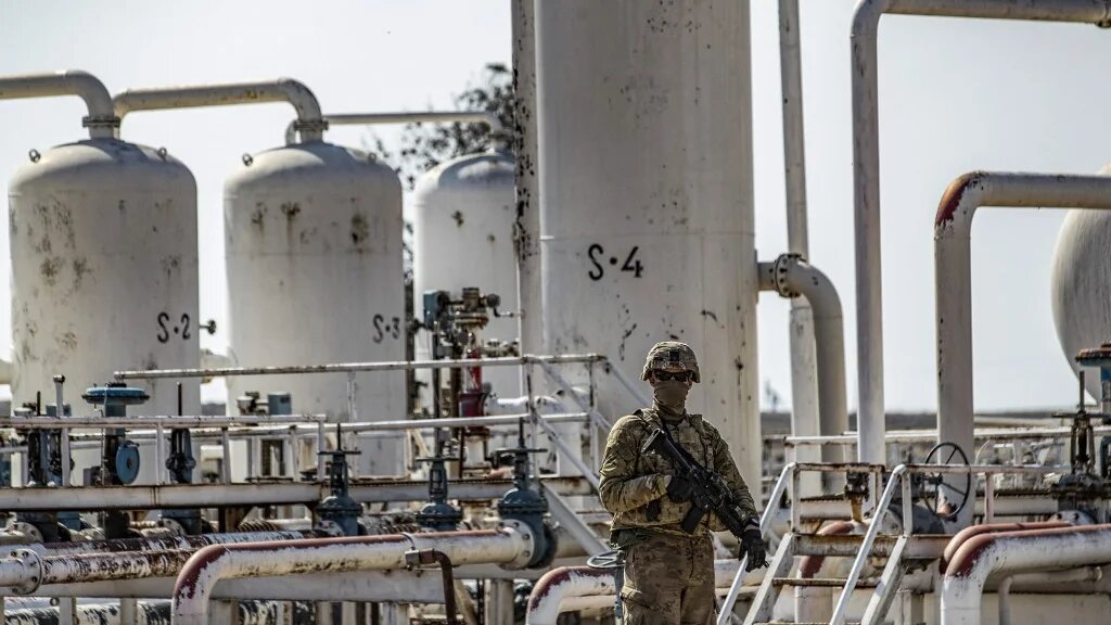 Suwaydiyah oil fields in Syria's northeastern Hasakah province