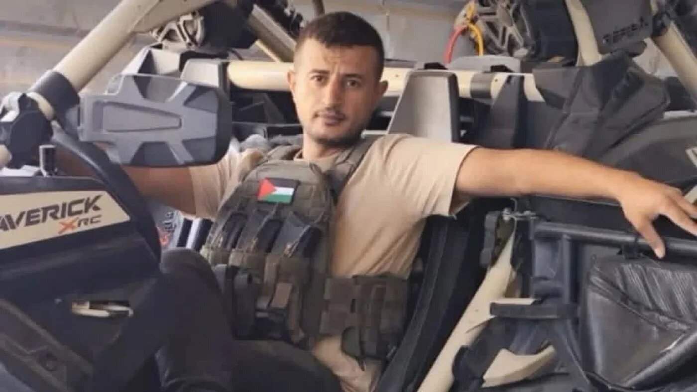 A photo of Popular Forces leader Yasser Abu Shahab (Facebook)