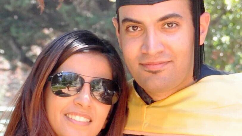Abdulrahman al-Sadhan at his 2013 graduation from Notre Dame de Namur University in California (Twitter)