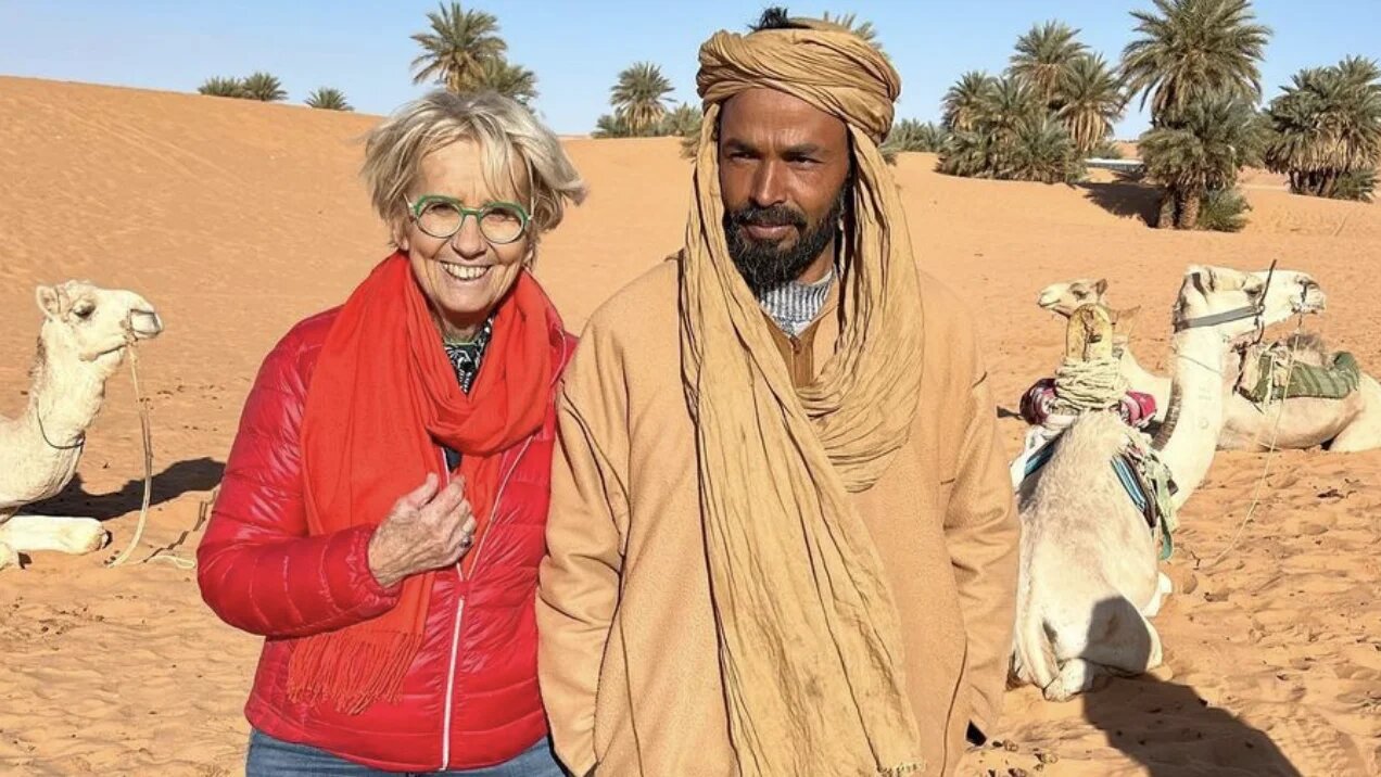« Dépaysement, aventures et plaisir garantis » a écrit Mercotte au sujet du Sahara (Instagram/@lacuisinedemercotte)