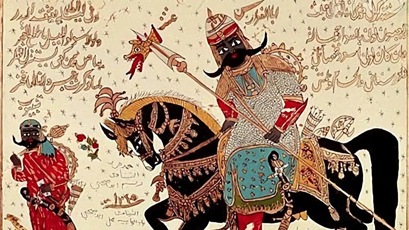 Les poètes arabes classiques, à l’instar d’Antara Ibn Shaddad, influencent encore aujourd’hui les écrivains occidentaux et arabes (domaine public)