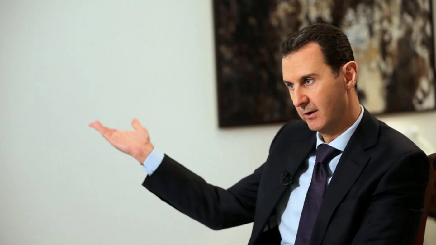 Le président syrien Bachar al-Assad s’exprime à Damas en 2016 (AFP)