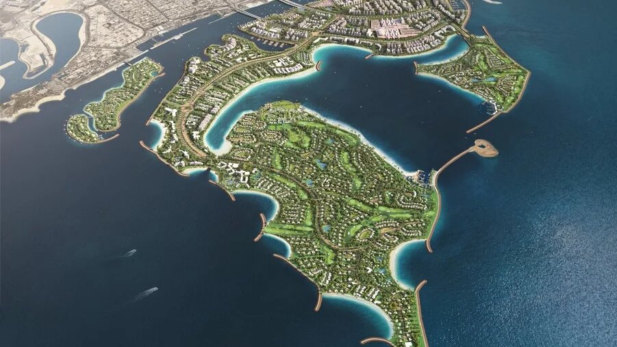 Proposed design for Dubai Islands from Nakheel's website (Nakheel)