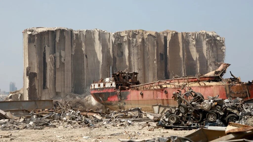 The seismic explosion on 4 August shattered a vast section of Beirut's port and surrounding areas.