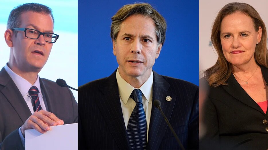 Colin Kahl, Antony Blinken, and Michele Flournoy are all advisers to Biden's presidential campaign.