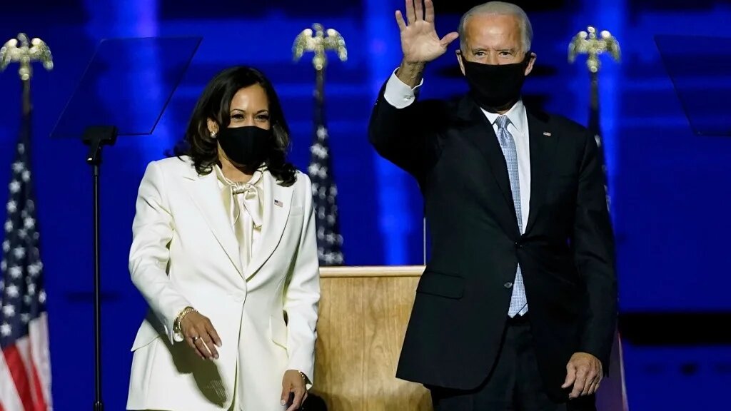 Speaking from Delaware, Biden vowed to be a president for all Americans, not only those who voted for him