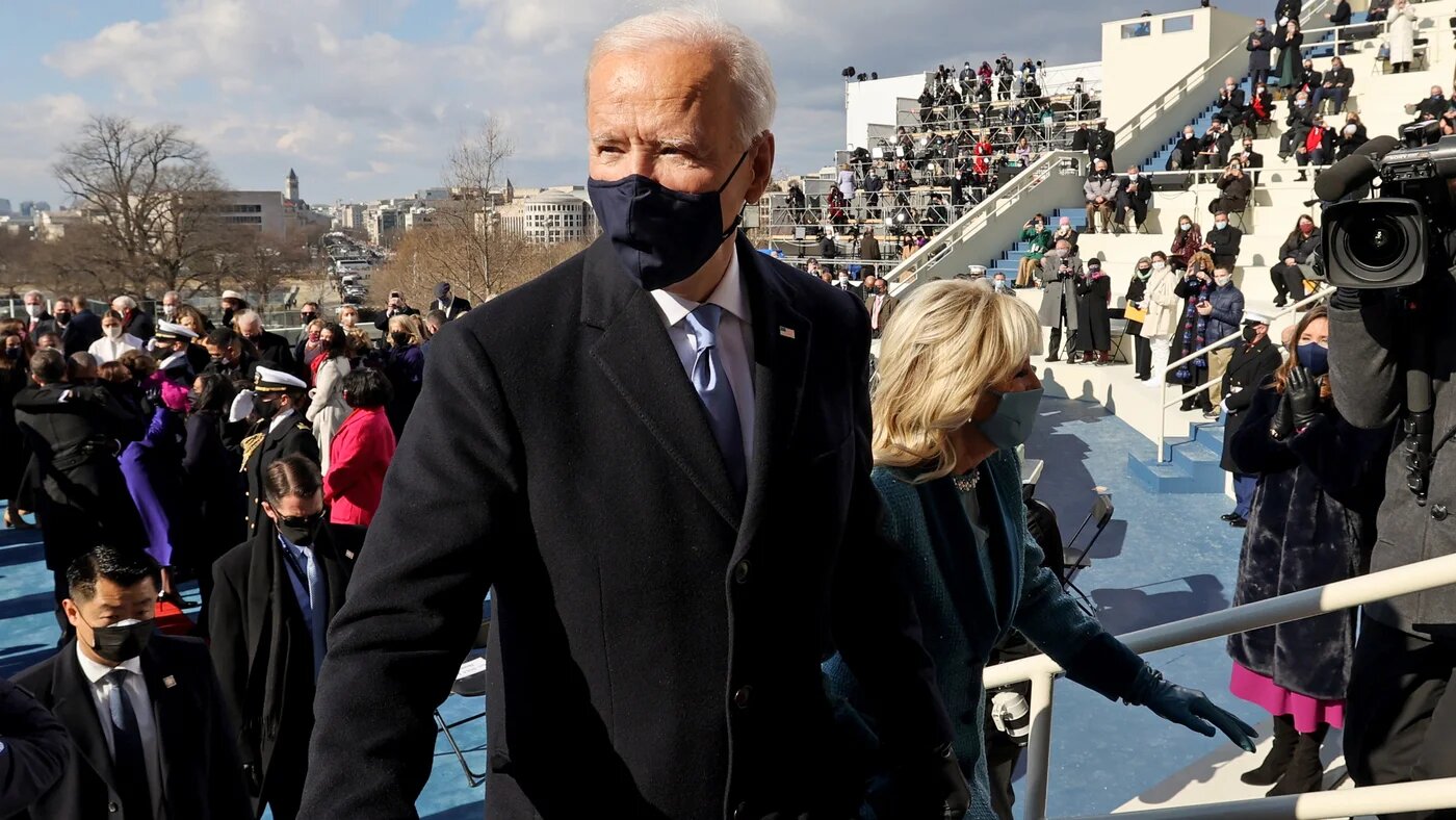 Joe Biden has been sworn in as the 46th president of the United States on 20 January 2021.