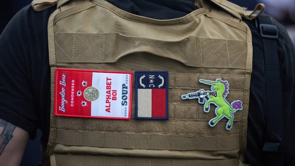 The Boogaloo Bois is a loose-knit movement that shares followers with some neo-Nazi and white supremacist groups, as well as with libertarians and anarchists.