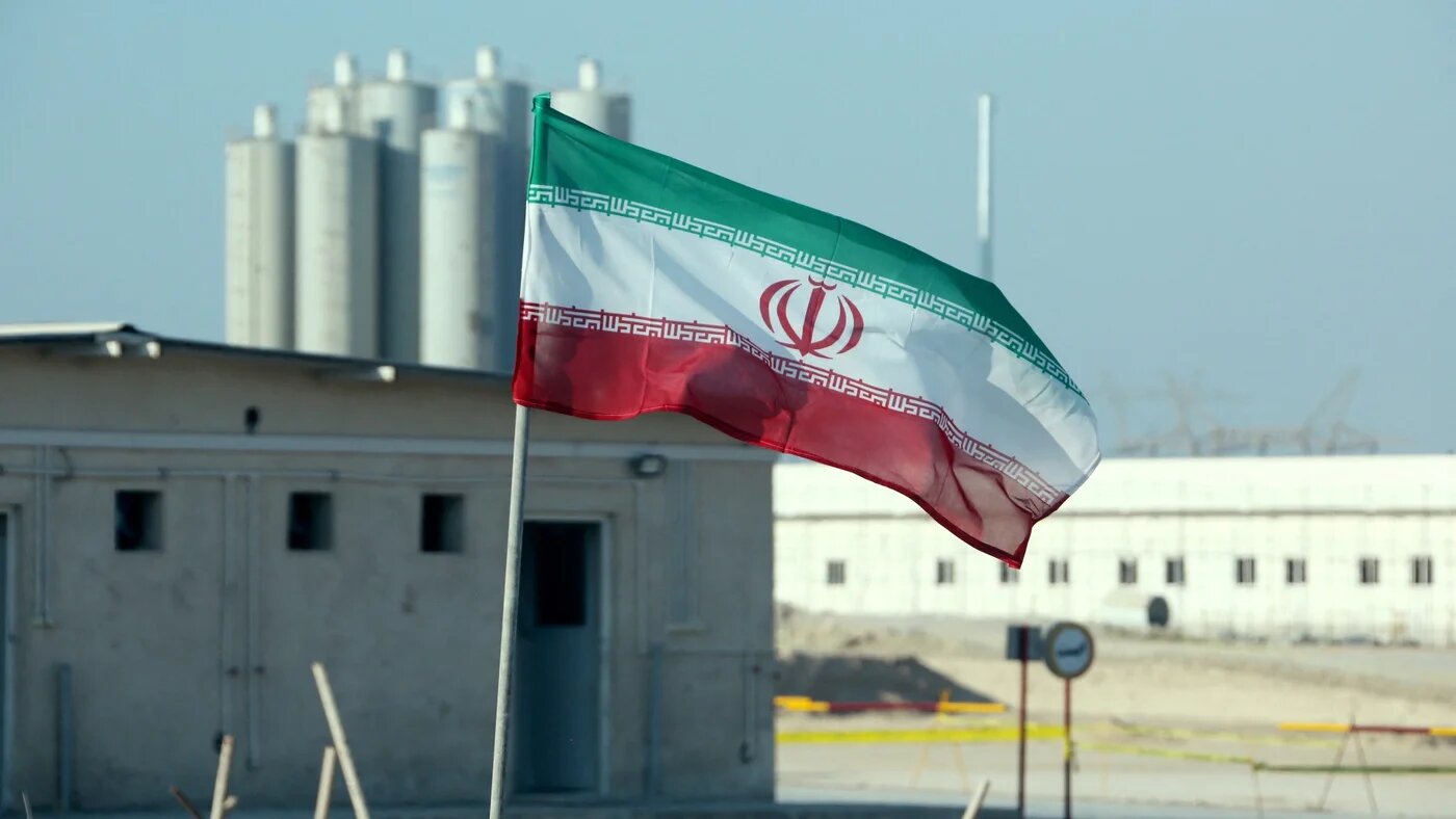 Iran's Bushehr nuclear power plant during a ceremony to kick-start works on a second reactor at the facility on 10 November 2019 (AFP)