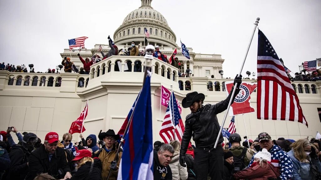 Hundreds of Trump supporters stormed the US Capitol building last week.