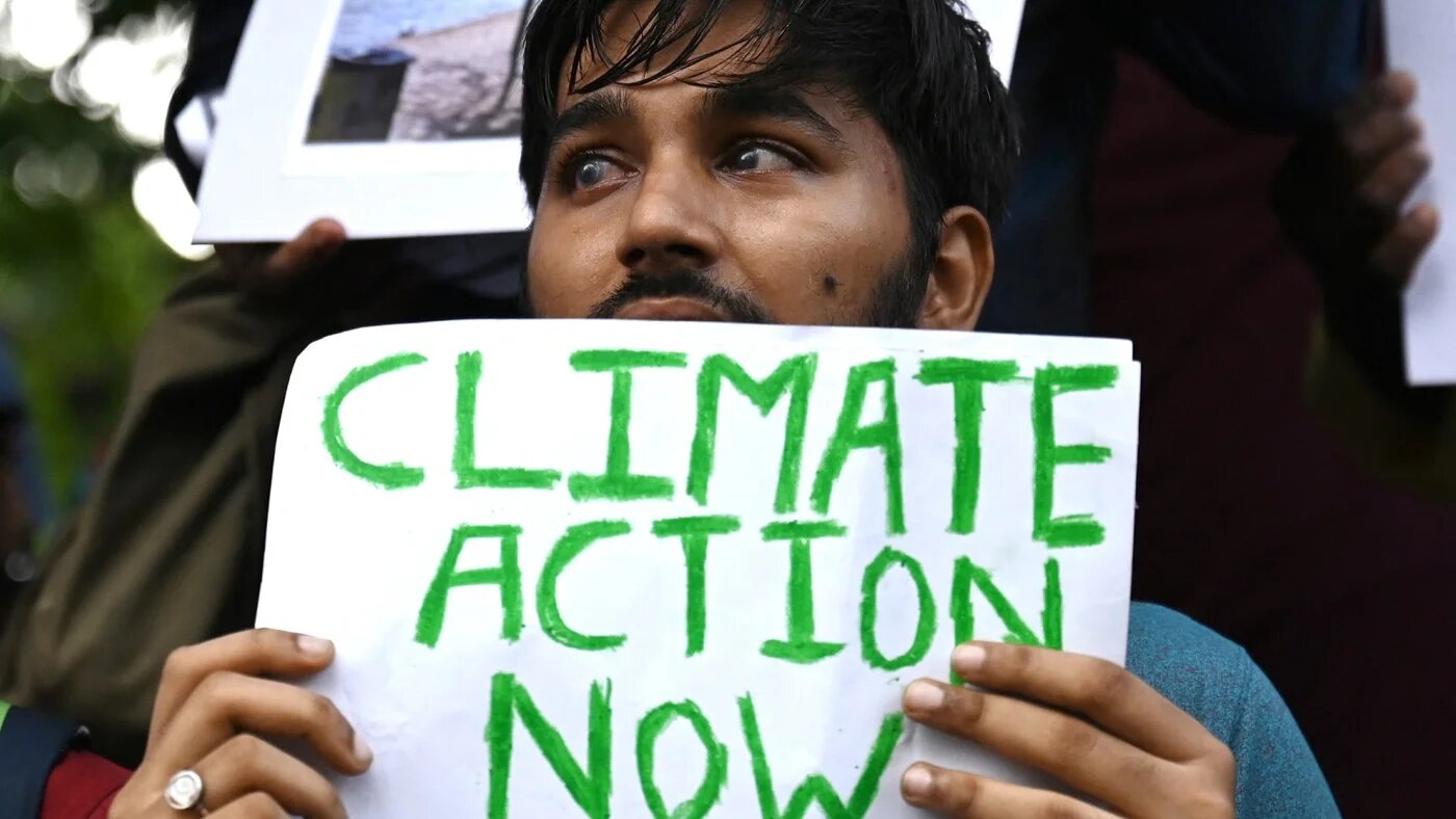 Poor, underdeveloped countries argue that rich countries bear the brunt of the blame for the heating of the Earth's atmosphere and increased climate hazards.